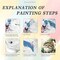 Easy Paint by Numbers Kit for Adults – Gnome DIY Canvas Painting, Acrylic & Oil Paint by Number Kit for Beginners, 16x20in Home Wall Decor
